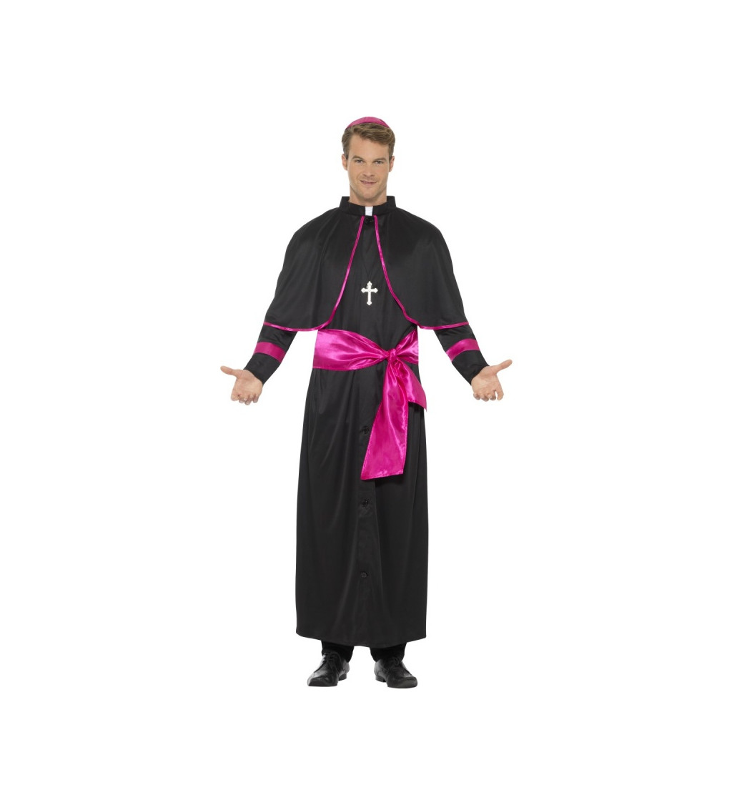 Pánsky kostým Kardinál čierny