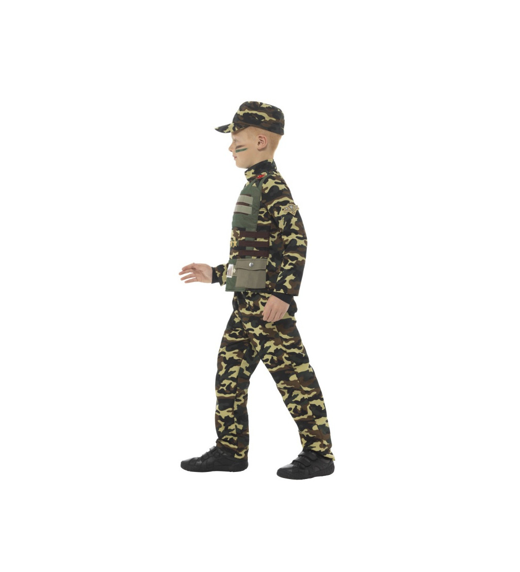 Detský kostým "Vojak s vestou"