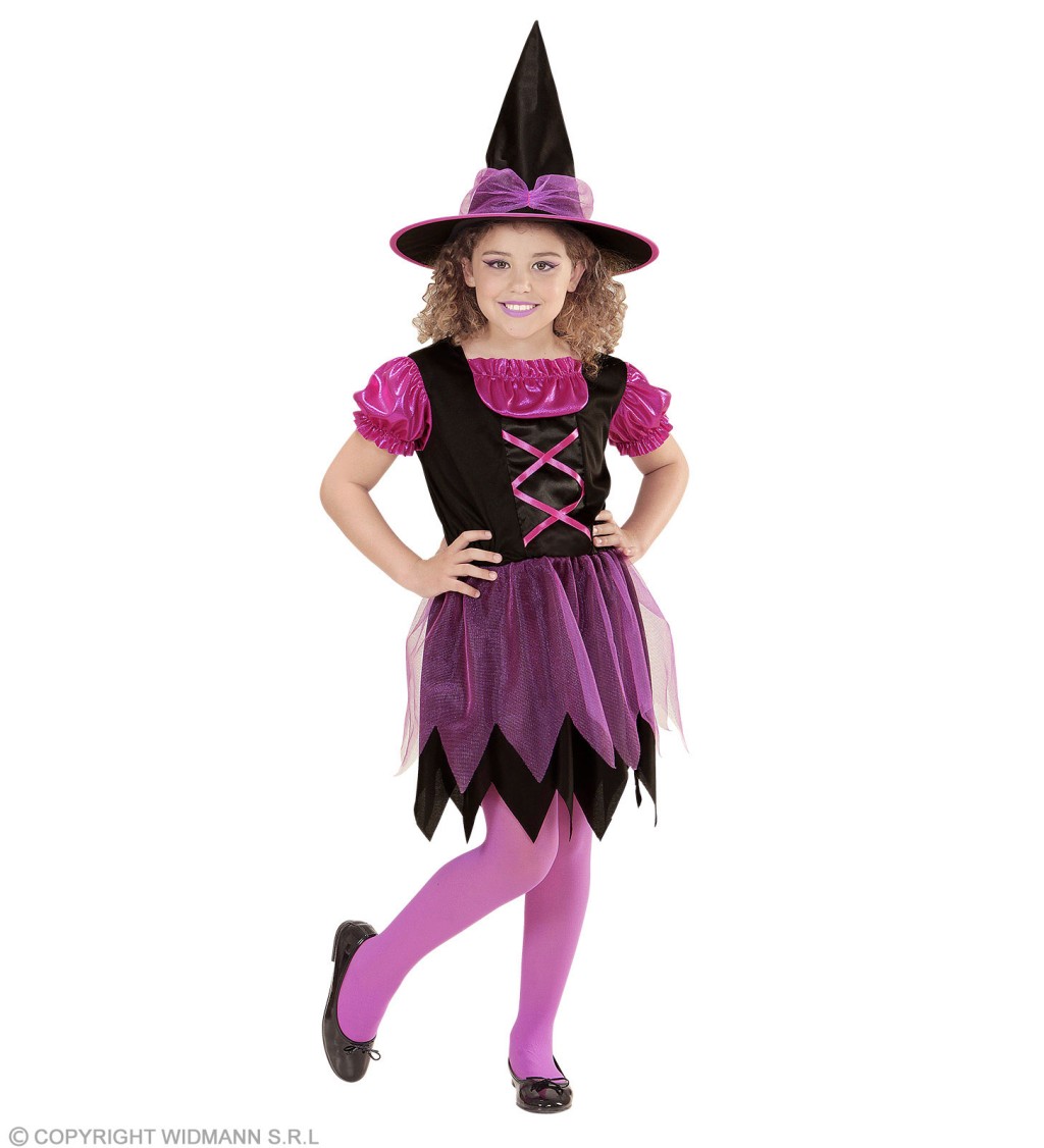 Detský kostým Malá Ružová čarodejnica