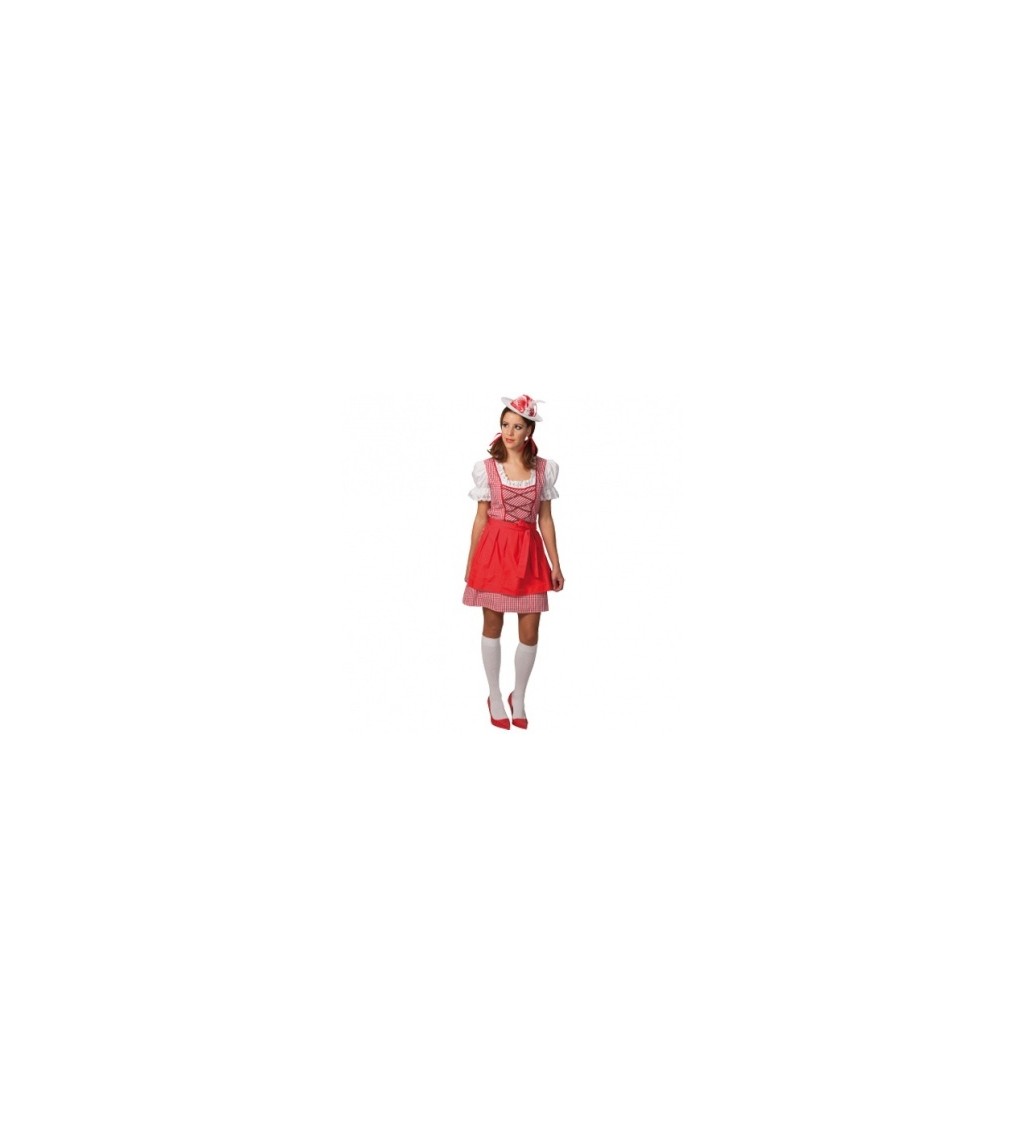 Kostým pre ženy - Sedliačka červená