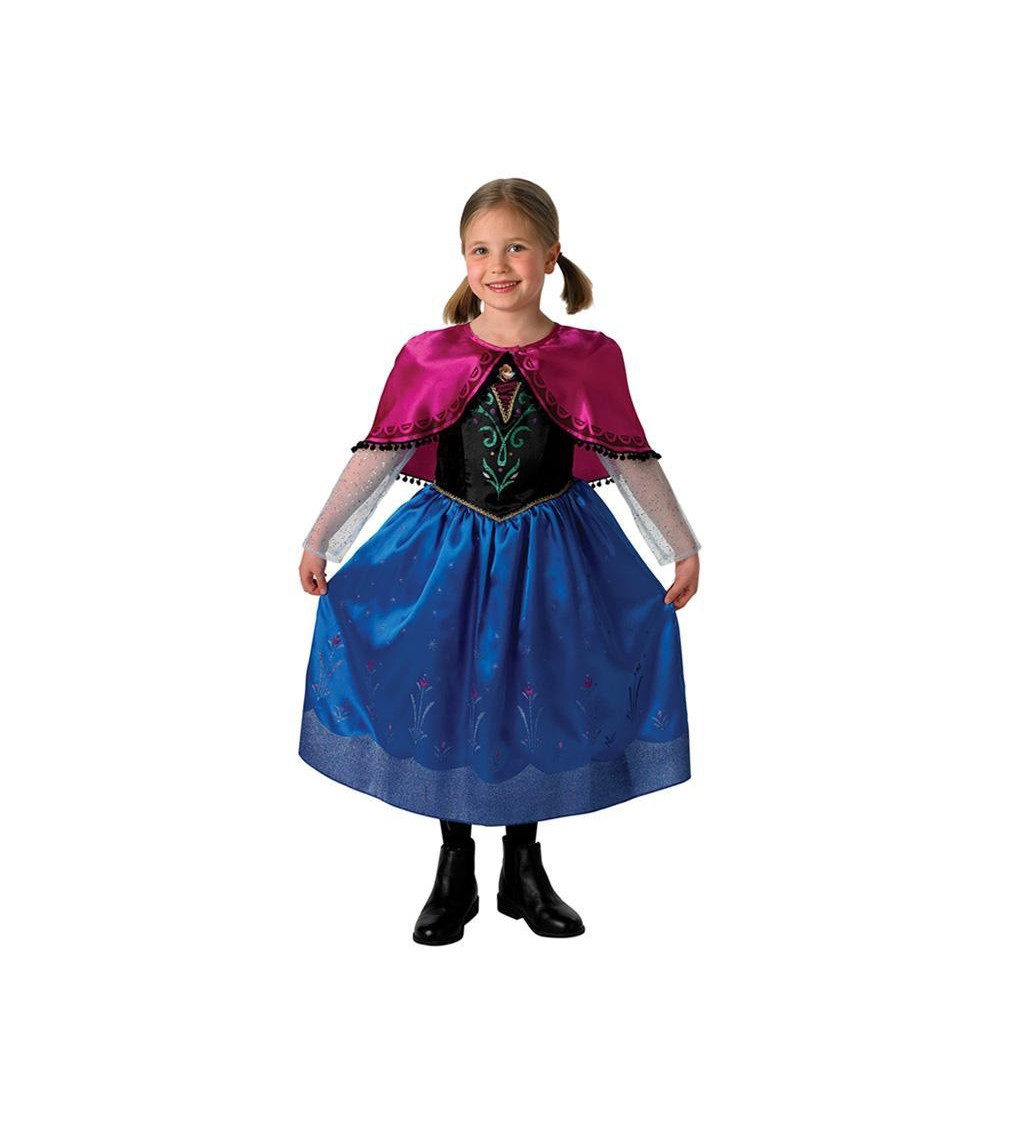 Detský kostým pre dievča - Princezná Anna deluxe