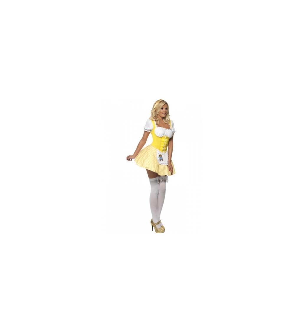 Kostým pre ženy - Krčmárka žltá