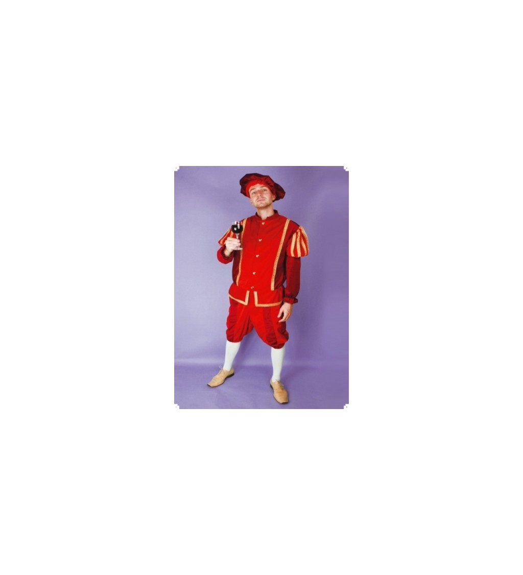 Kostým pre mužov - Princ červený