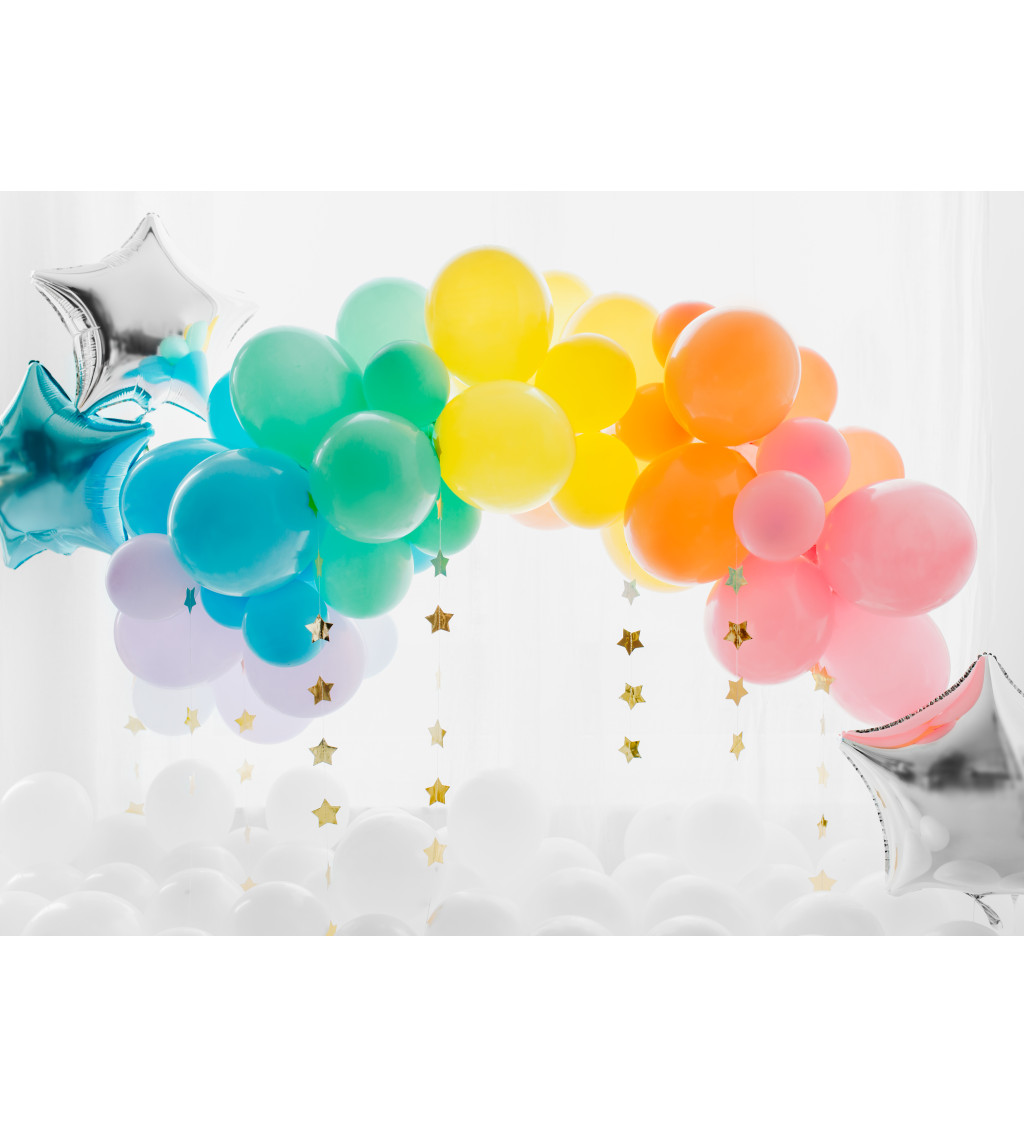 ECO balóny broskyňové - pastelové