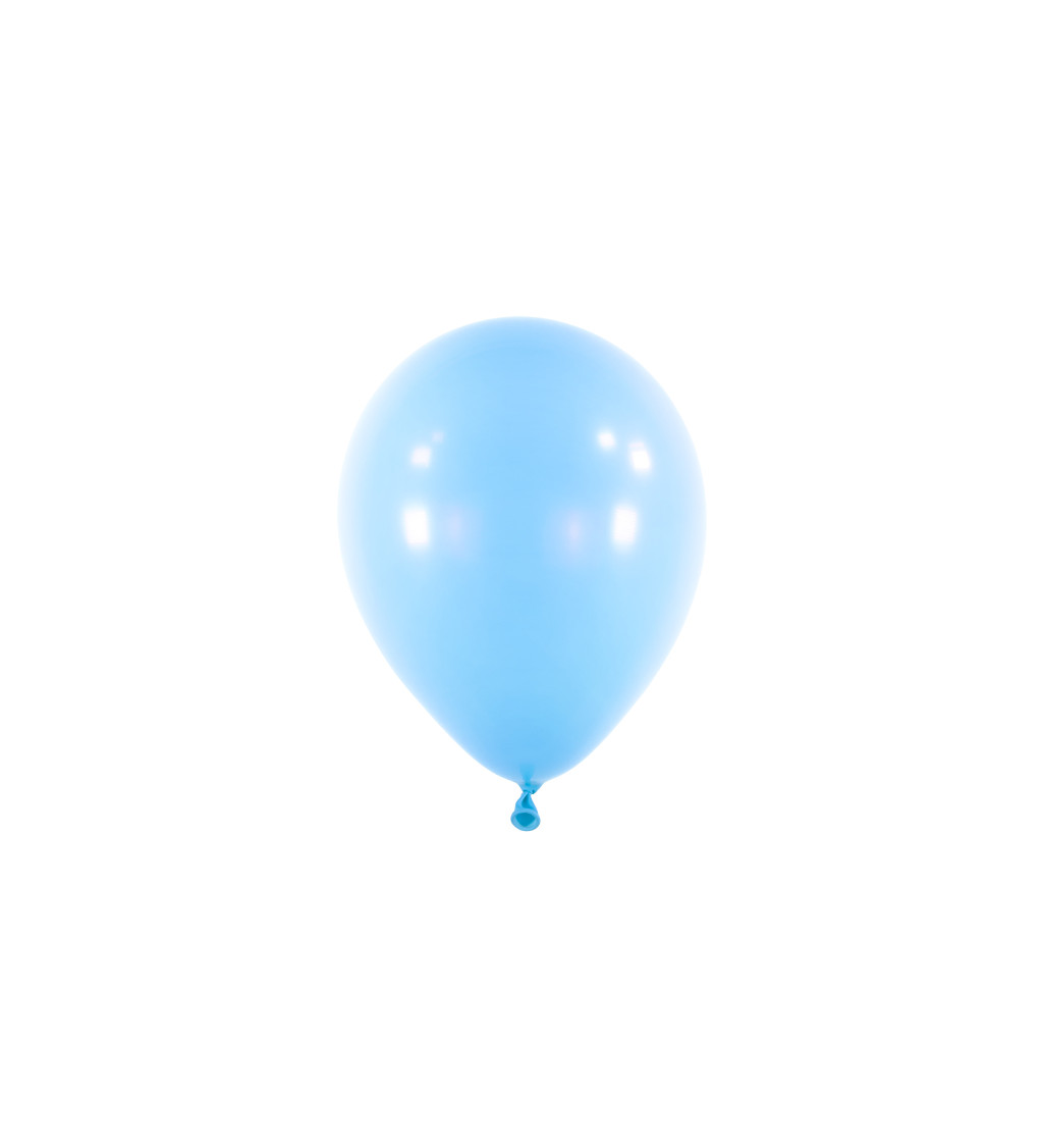 Latexové balóniky, pastelová modrá 28cm