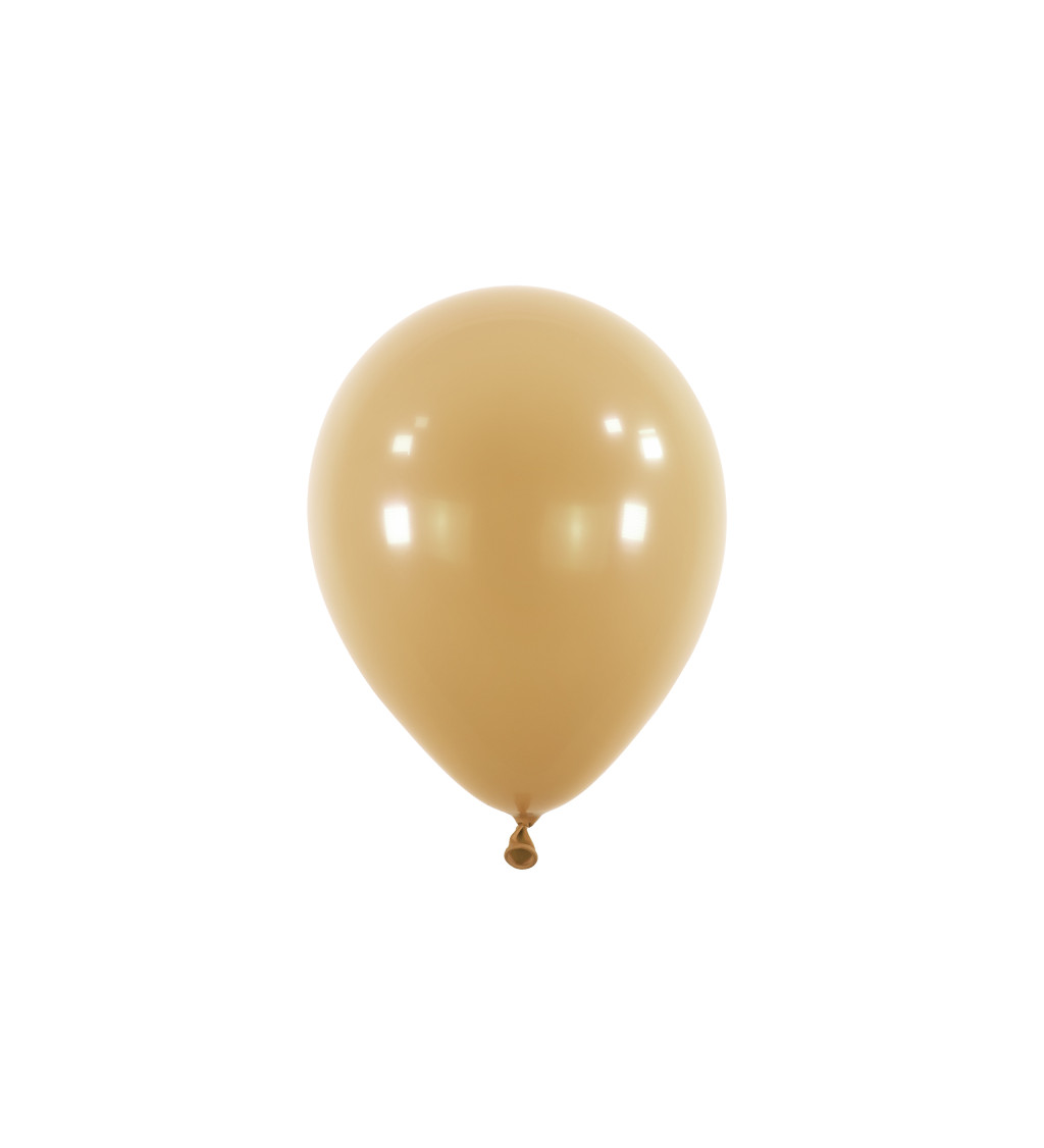 Latexové balóniky, mokka hnedé 35cm