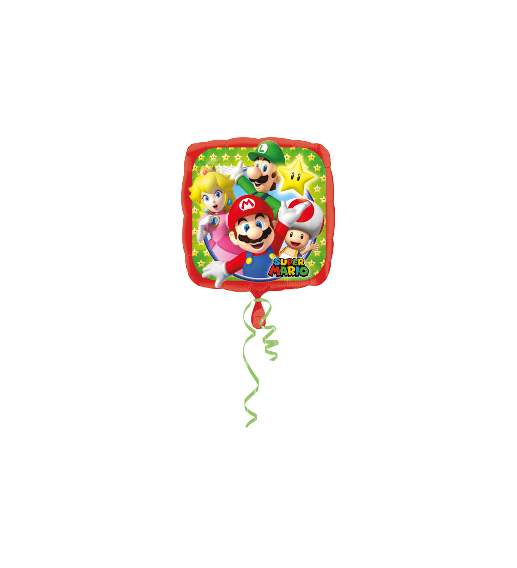 Fóliový balónik Super Mario