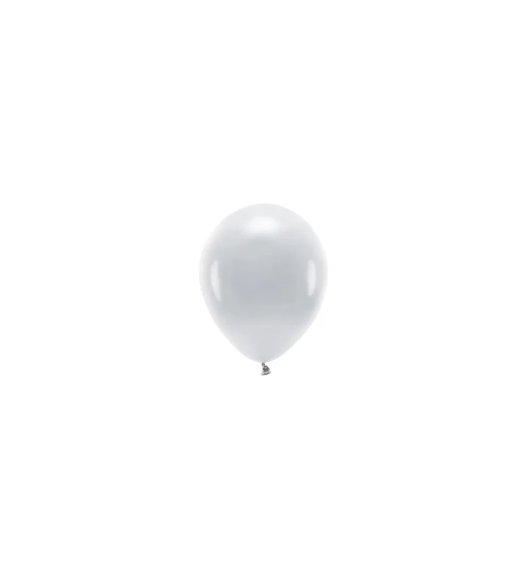 ECO balóniky šedé - pastelové, malé