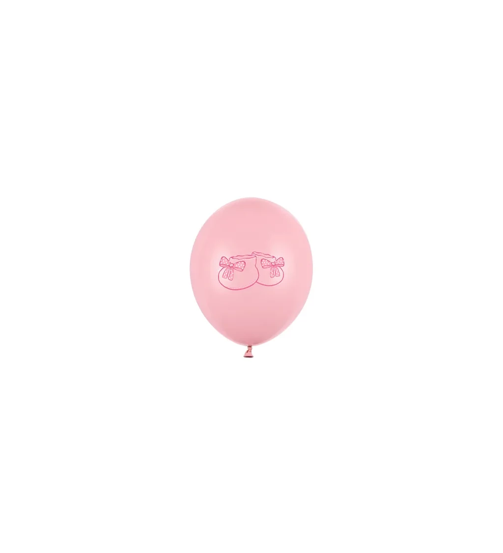Balónik ružový - papuče