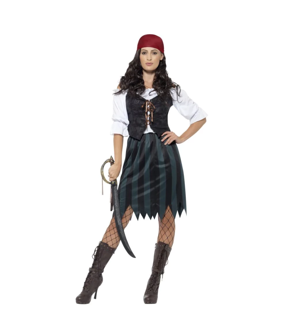 Dámsky kostým Pirátka zlodejka