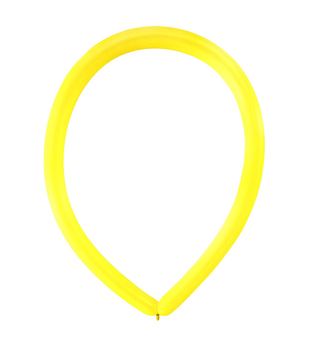 Tvarovacie latexové balóniky, žlté