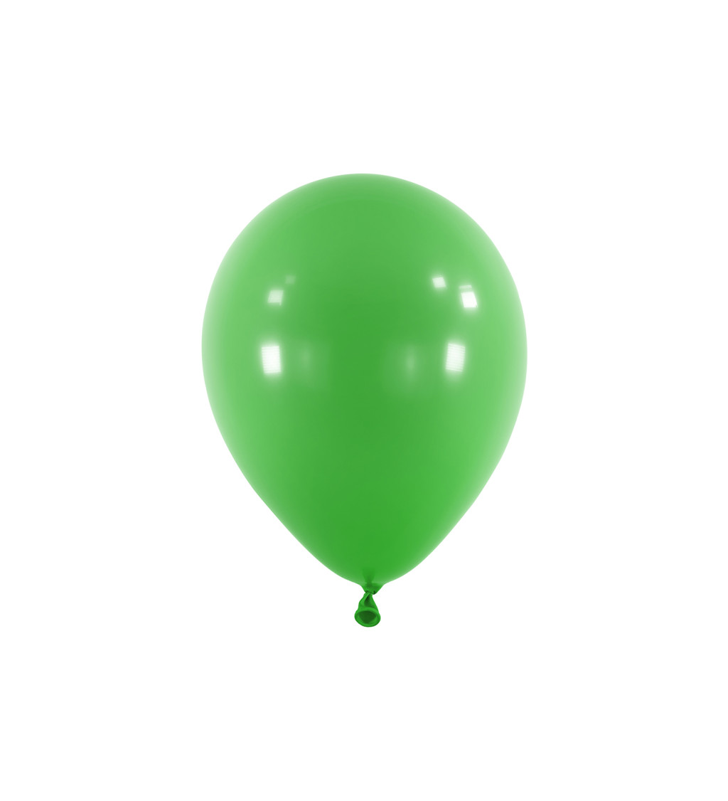 Latexové balóniky, festivalová zelená 13cm