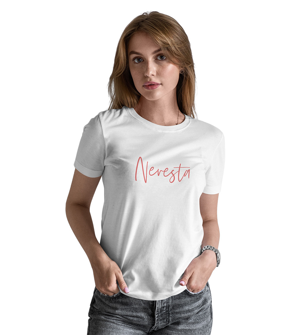 Dámske tričko biele - Nevesta