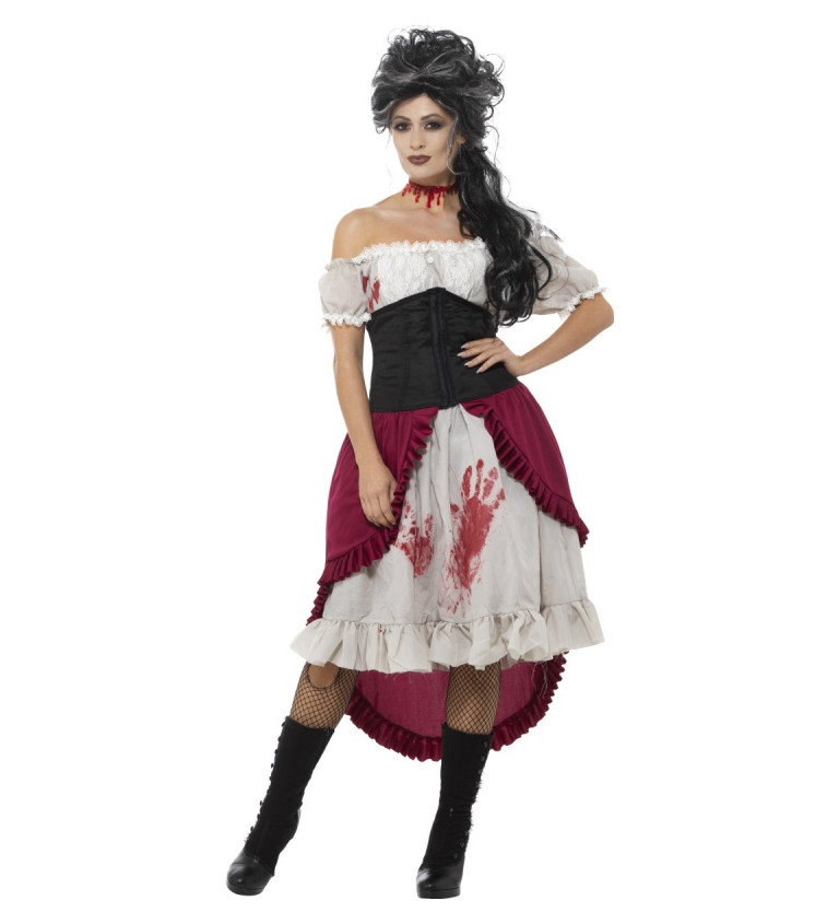 Dámsky kostým Viktoriánska zombie