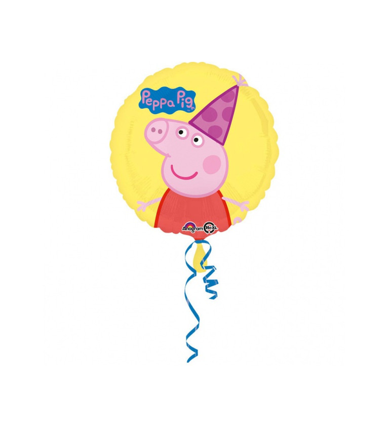 Fóliový balón s motívom prasiatka Peppa