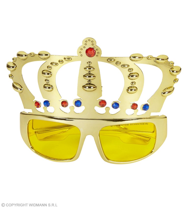 Zlaté okuliare s korunou