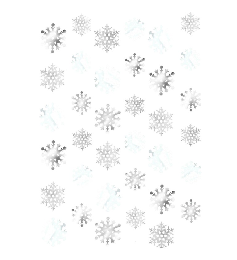 Závesná dekorácia - Snehové vločky