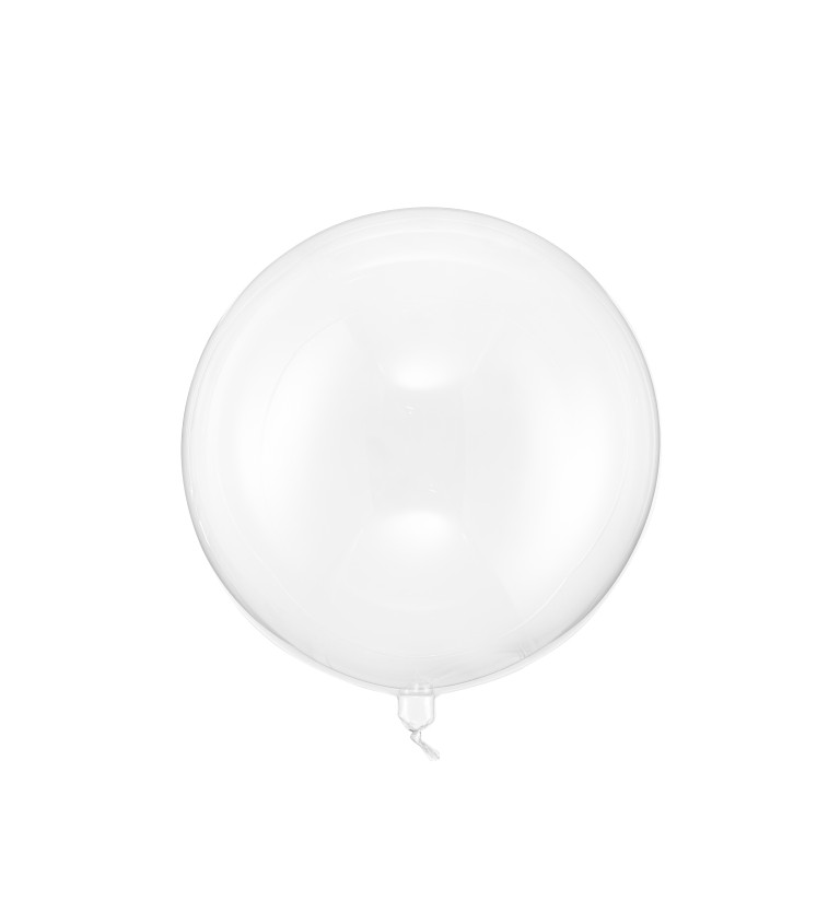 Balón Orbz v čírej farbe