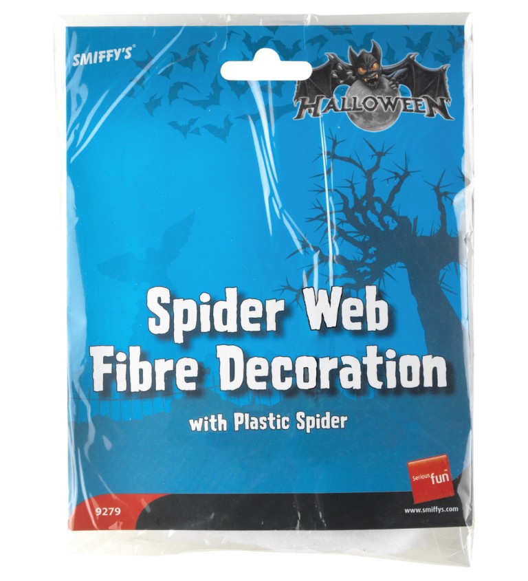 Dekorácia - Pavučina s pavúkom