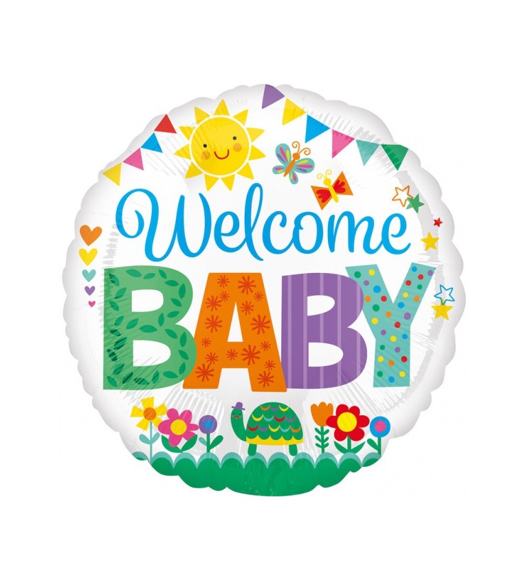 Balónik Welcome Baby