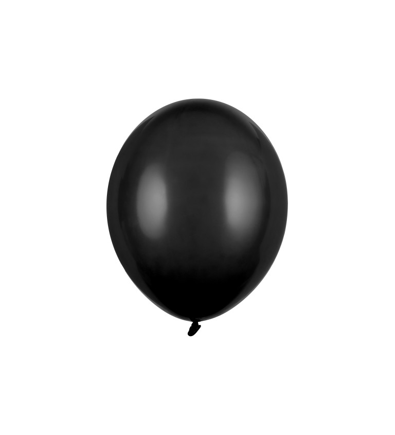 Pastelový balónik - čierny (100ks)