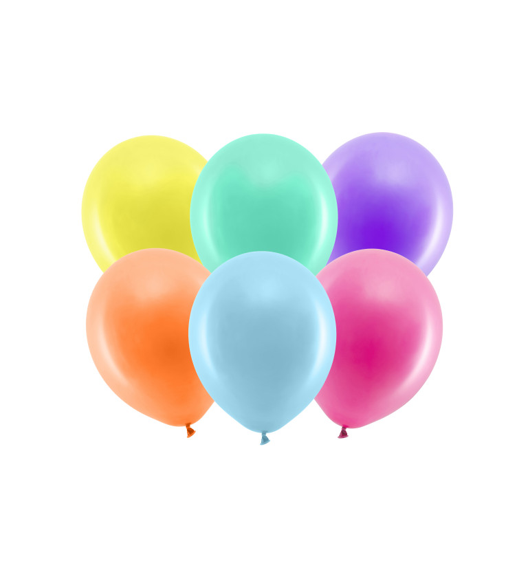 Raibow balóny - Pastelový mix