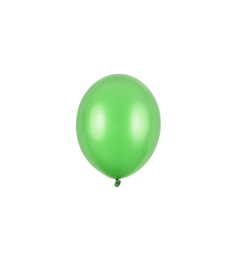 Mini Strong balóny - Metalický zelený