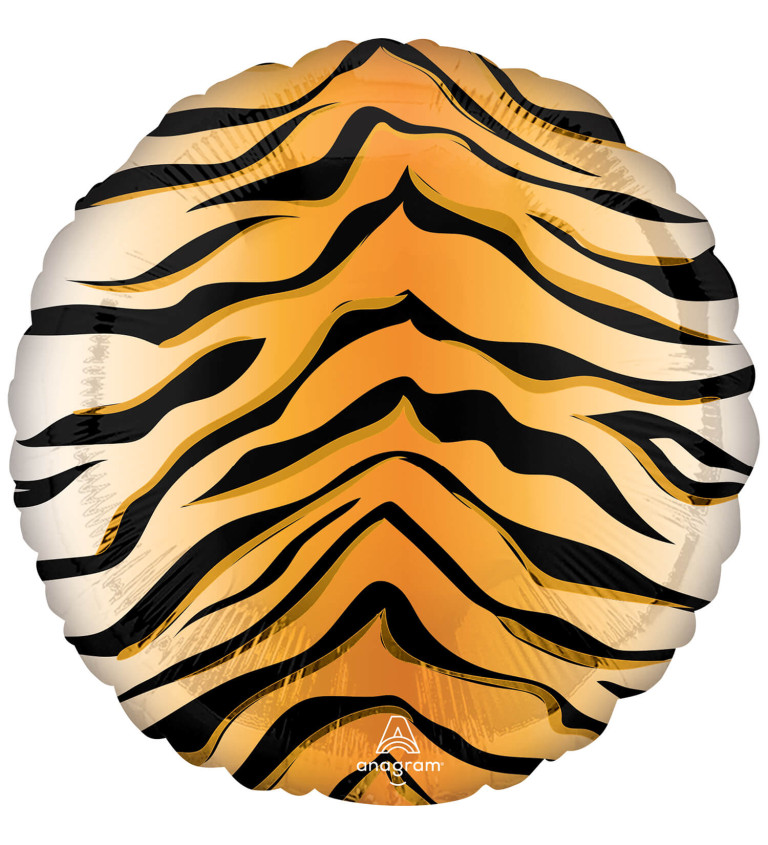 Tigrie fóliový balónik
