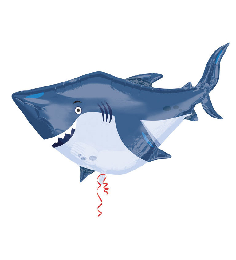 Foliový balónik - žralok