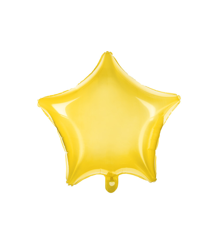 Balónik žltá hviezda