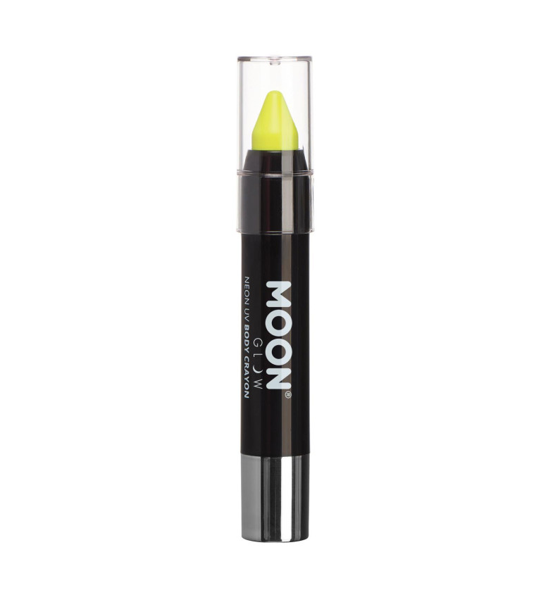 UV neónová ceruzka na líčenie - žltá