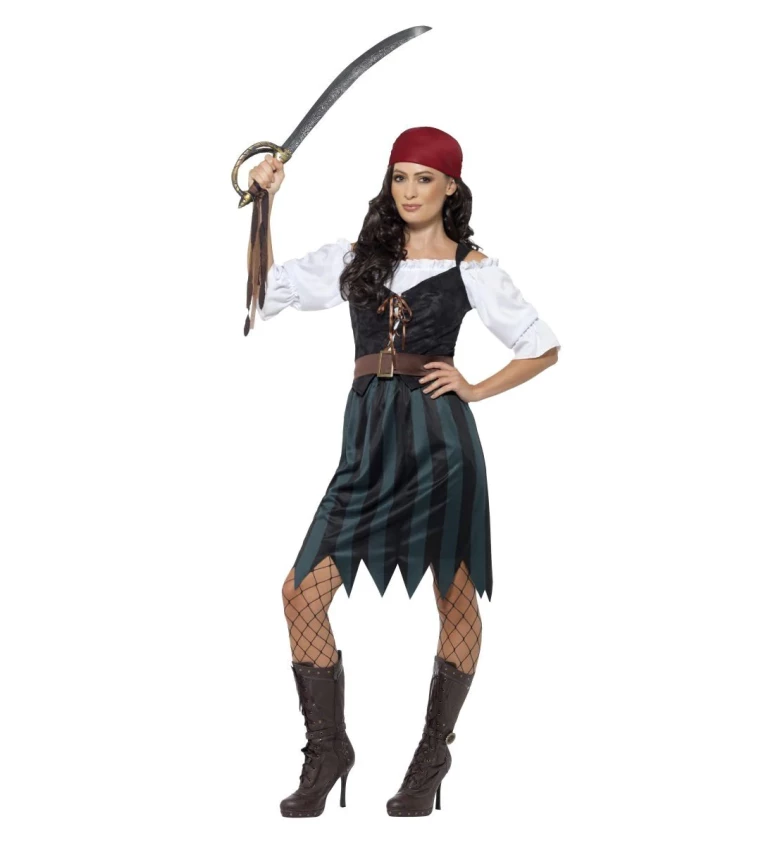 Dámsky kostým Pirátka zlodejka