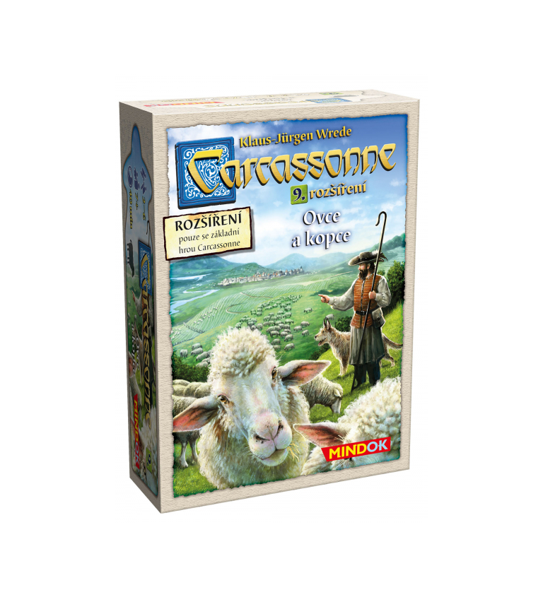 Stolná hra - Carcassonne Ovce a kopce