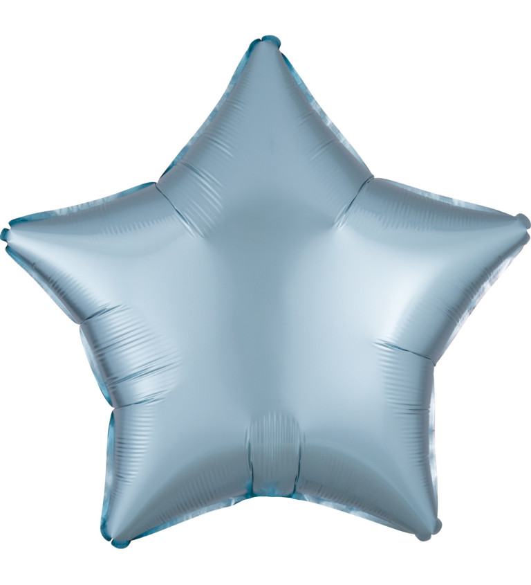 Fóliový balónik Hviezda, modrá