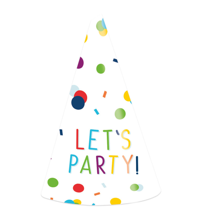 Párty čiapky Let's Party!