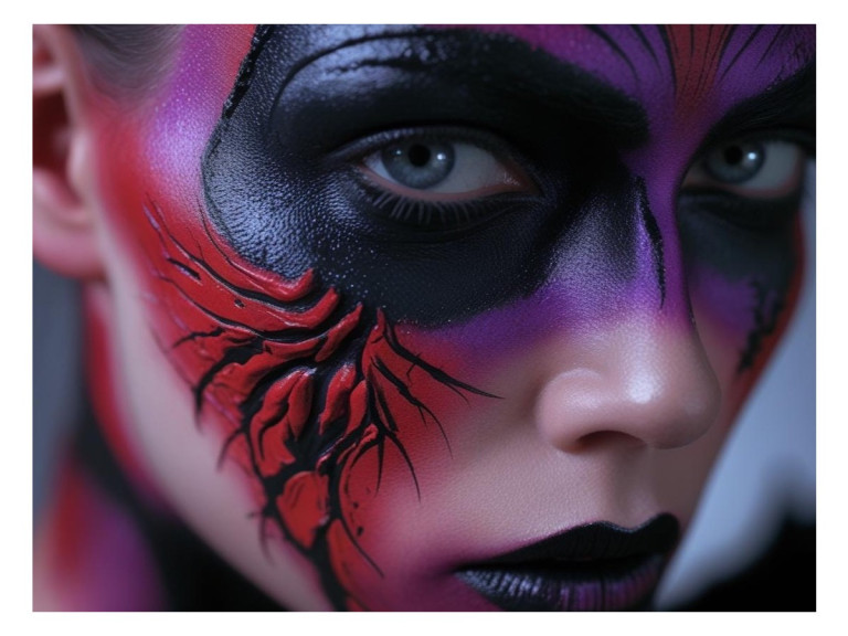 Halloween beauty sprievodca: Temná elegancia aj neonové šialenstvo
