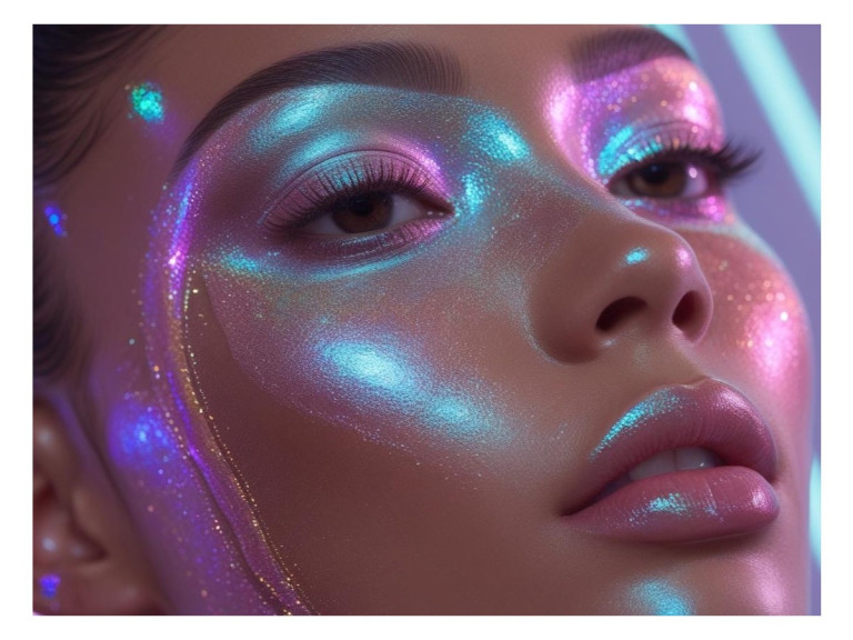 Make-up ilúzie a neonové efekty: Halloween ako show na TikToku