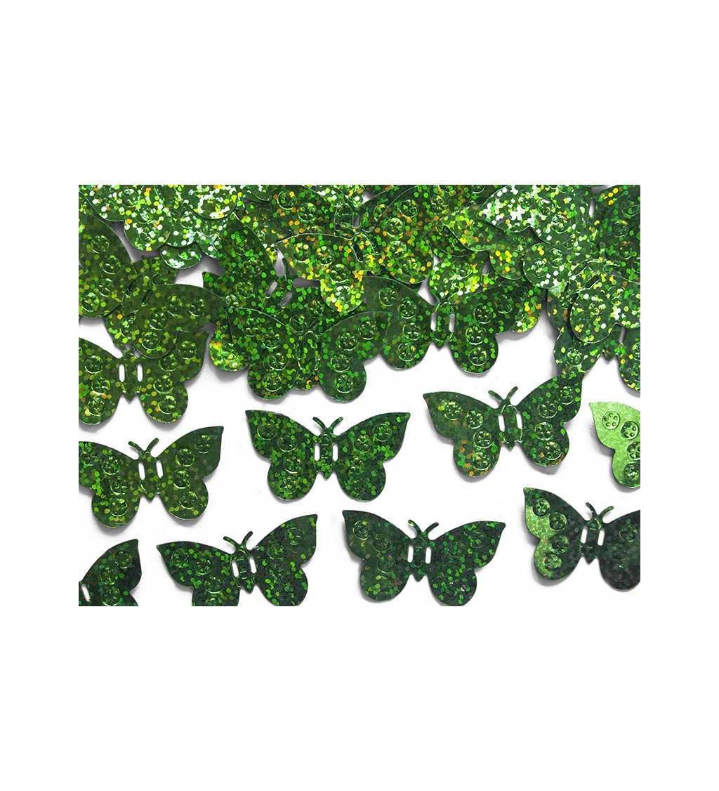 Konfety Zelené motýle