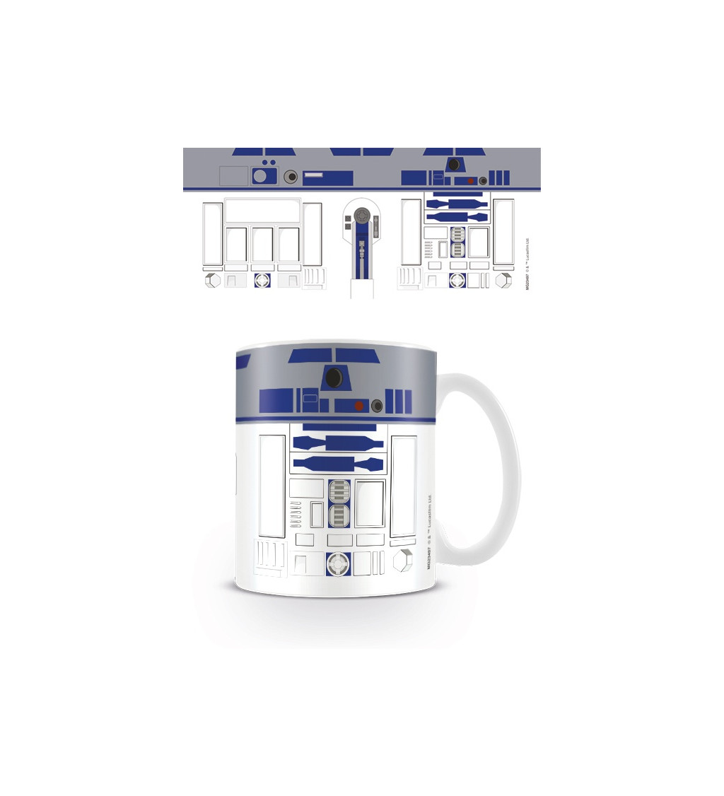 Keramický hrnček Star Wars (R2-D2)