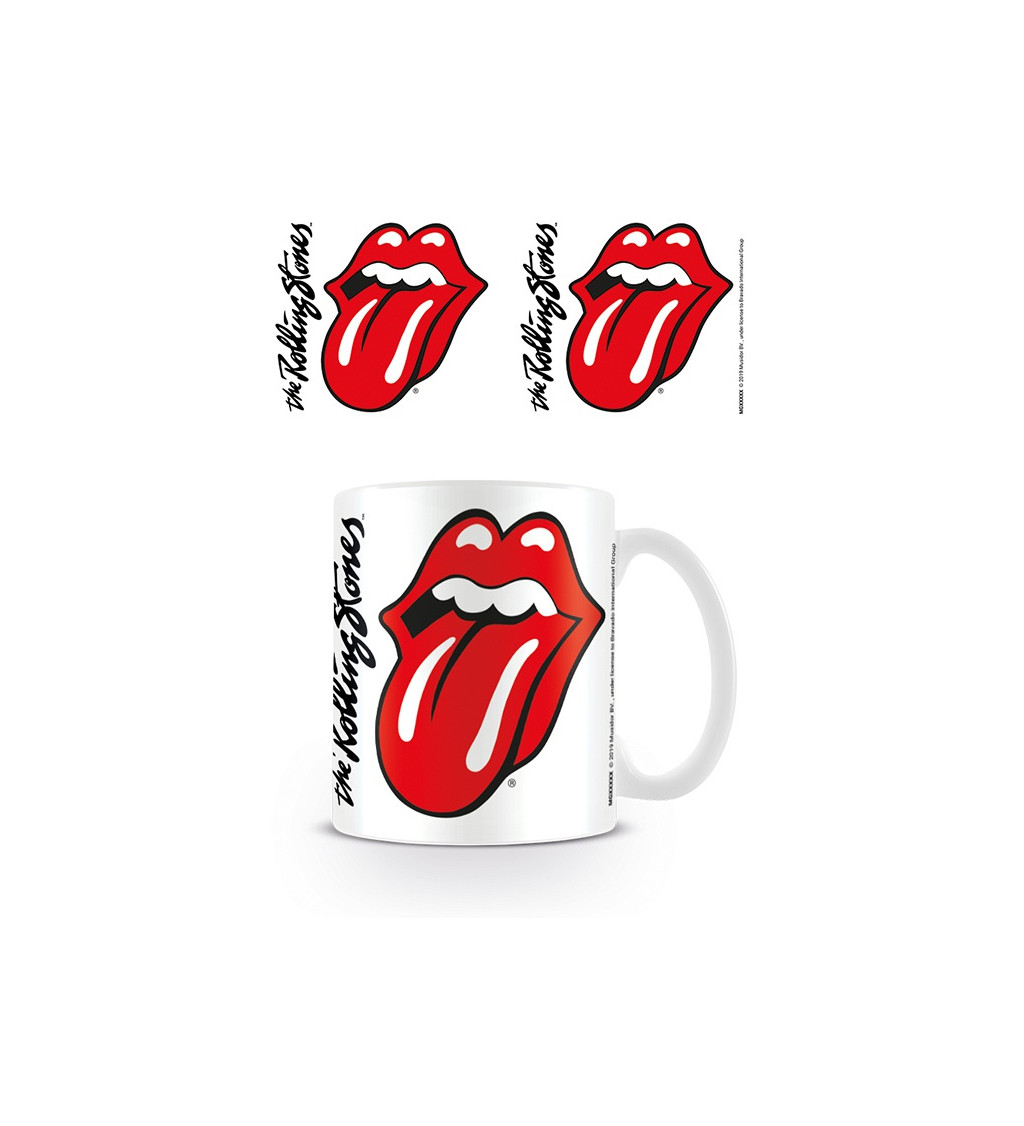 Keramický hrnček The Rolling Stones Lips