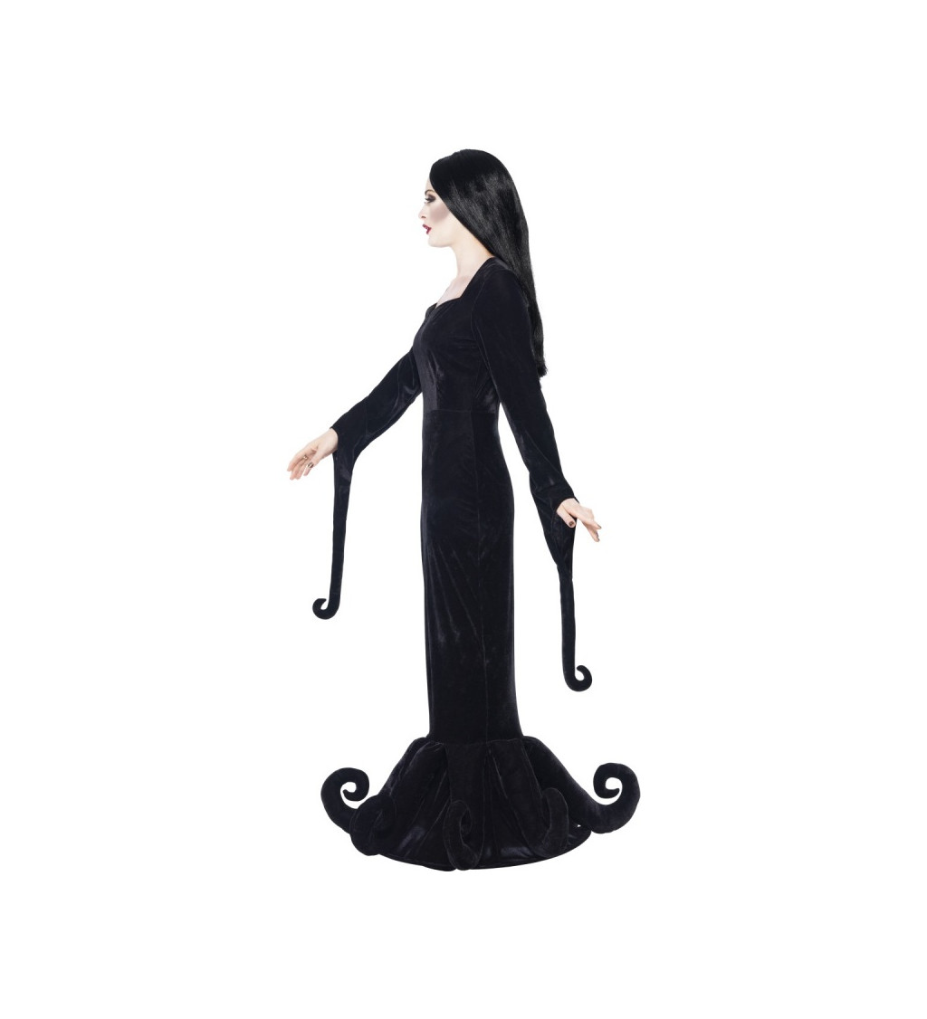 Kostým - Morticia, deluxe