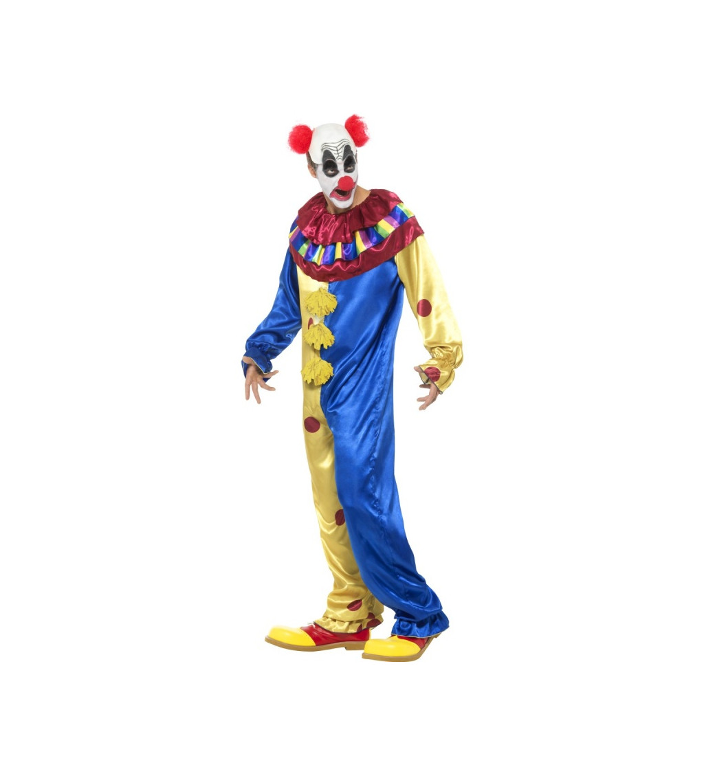 Pánsky kostým Zákerný cirkusový klaun