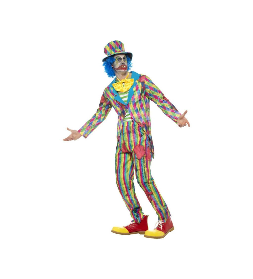Pánsky kostým Ošumelý klaun
