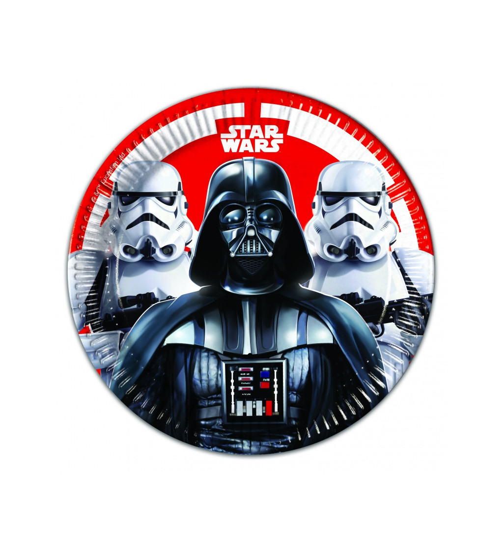 Papierové tanieriky - Star Wars