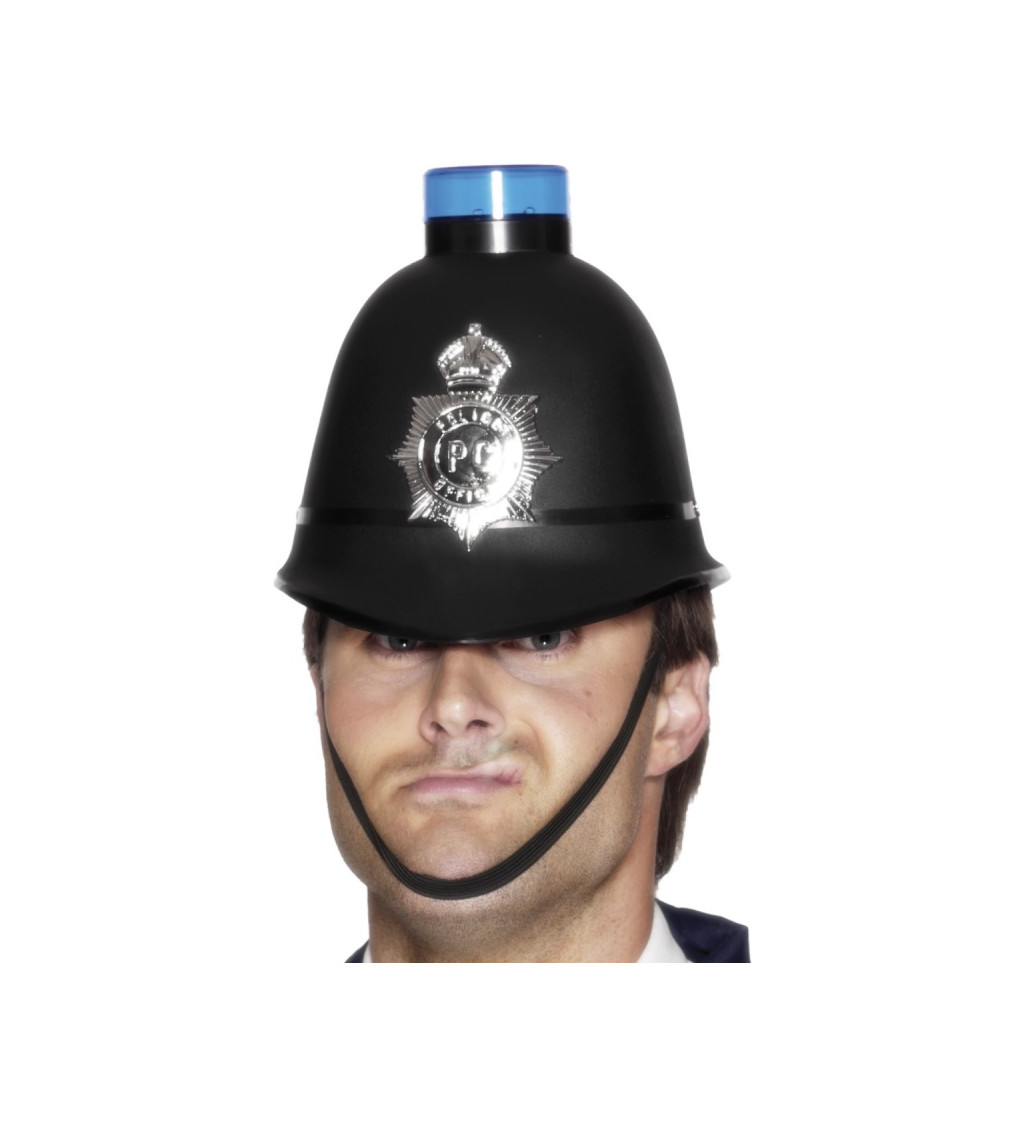 Policajná čiapka s majáčikom