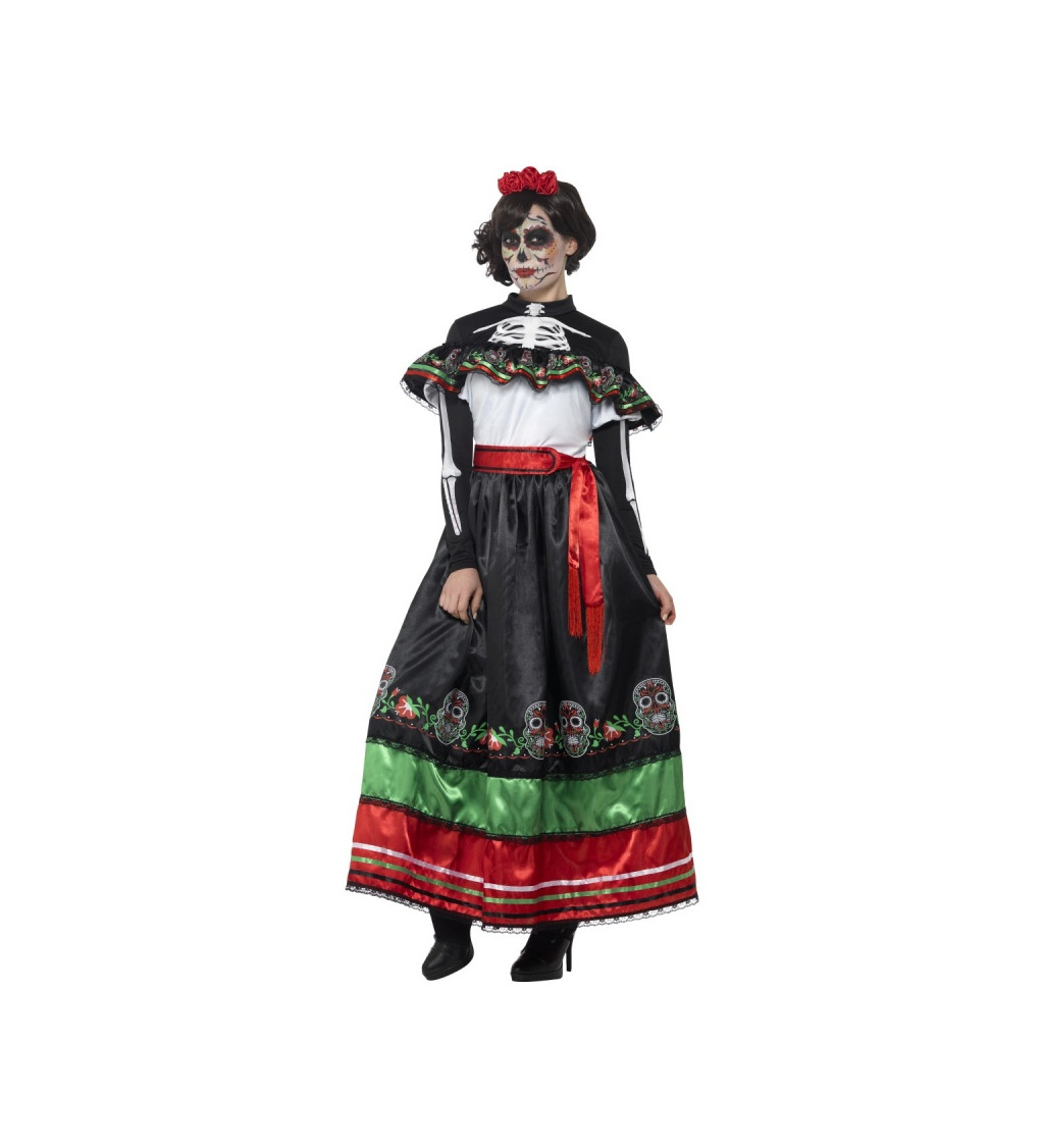 Kostým Mŕtva mexická tanečnica