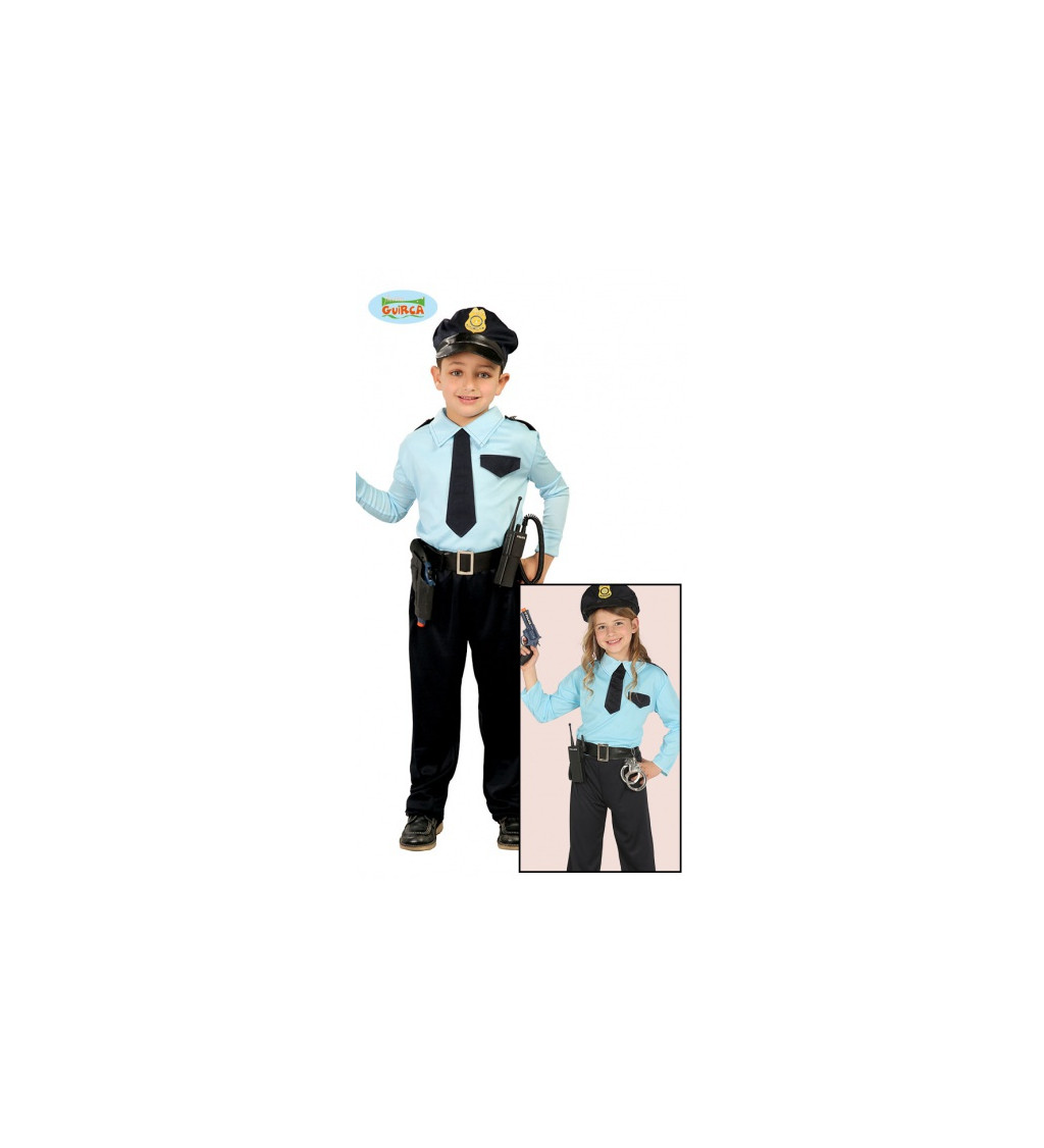 Detský kostým Policajný dôstojník