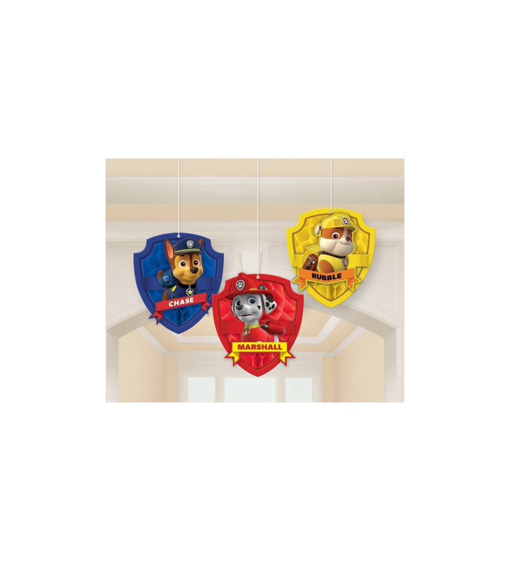 Závesná dekorácia Paw patrol