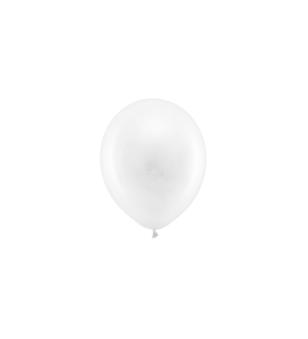 Pastelovobiely latexový balónik