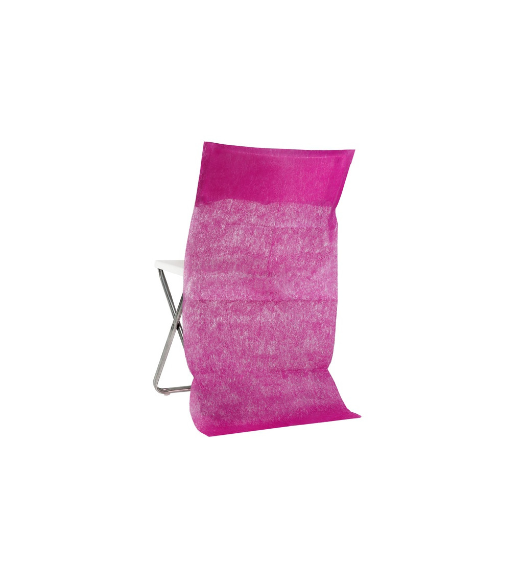 Poťah na stoličku v ružovej farbe